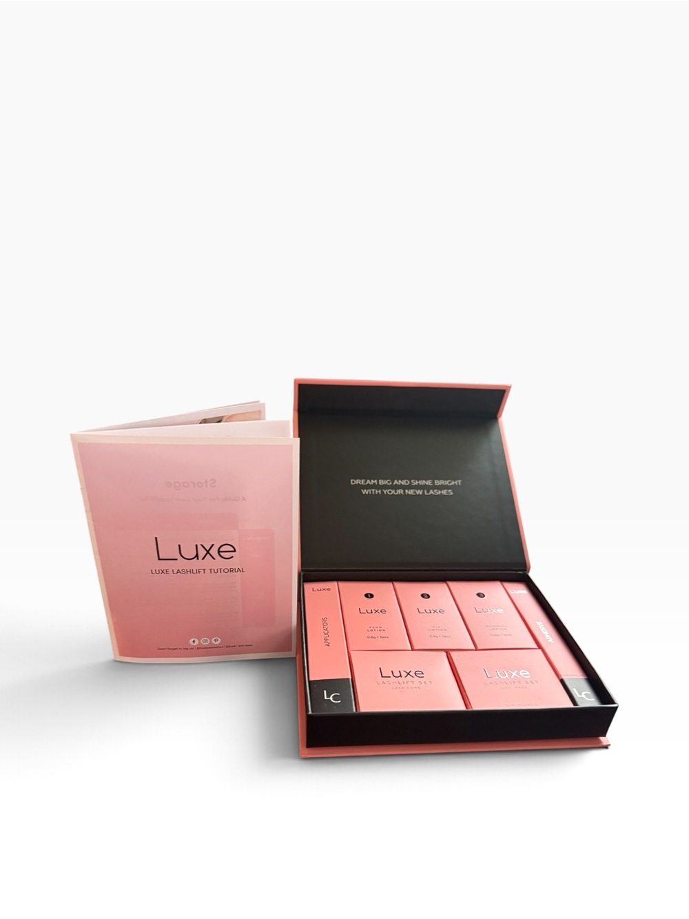 Luxe Cosmetics Luxe Lashlift Set, lash lift kit at-home lash lift New in box